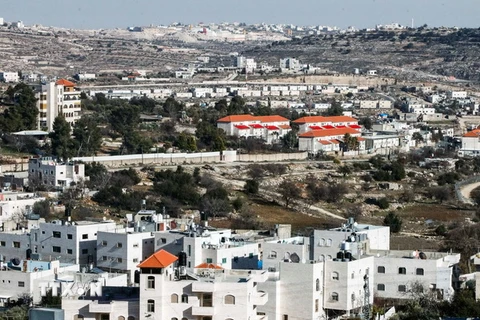 Khu định cư Givat Harsina ở thành phố Bờ Tây Hebron ngày 5/2. (Nguồn: AFP/TTXVN) 