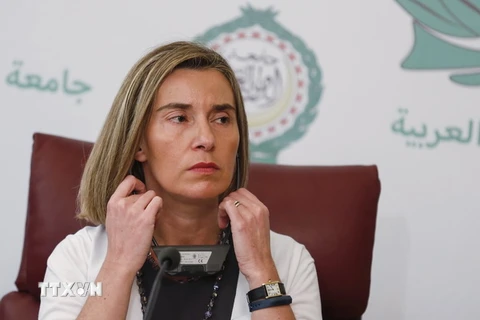 Đại diện cấp cao phụ trách Chính sách đối ngoại và an ninh của Liên minh châu Âu (EU) Federica Mogherini. (Nguồn: EPA/TTXVN)