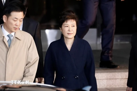 Cựu Tổng thống Park Geun Hye. (Nguồn: AFP/TTXVN)