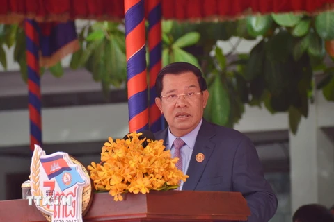 Thủ tướng Campuchia Samdech Hun Sen. (Nguồn: TTXVN)