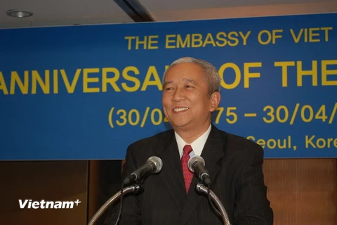 Đại sứ Nguyễn Vũ Tú, Đại sứ quán Việt Nam tại Hàn Quốc. (Nguồn: Vietnam+)