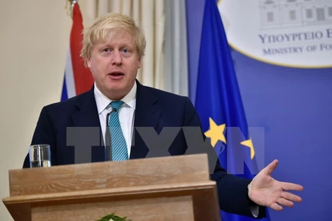 Ngoại trưởng Anh Boris Johnson. (Nguồn: AFP/TTXVN)