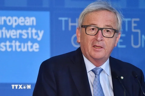 Chủ tịch Ủy ban châu Âu Jean-Claude Juncker. (Nguồn: EPA/TTXVN)