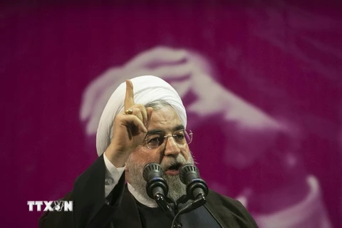 Tổng thống tái đắc cử của Iran Hassan Rouhani. (Nguồn: THX/TTXVN)