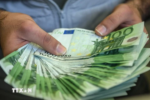 Đồng Euro. (Nguồn: AFP/TTXVN)