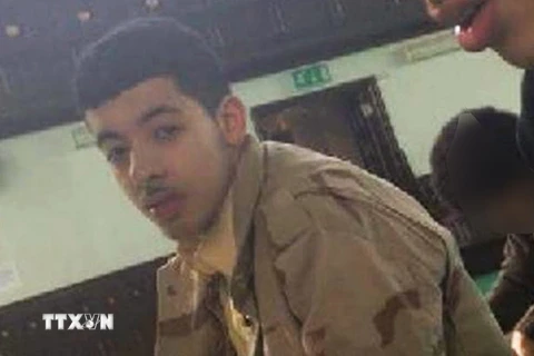 Cảnh sát Anh khẳng định Salman Ramadan Abedi, 22 tuổi, hiện sinh sống ở Manchester, người gốc Libya, là kẻ tiến hành vụ tấn công khủng bố vào tối 22/5. (Nguồn: AFP/TTXVN)