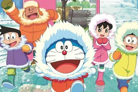 Doraemon thám hiểm Nam Cực: Món quà 1/6 dễ thương cho trẻ em