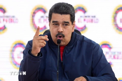 Tổng thống Venezuela Nicolás Maduro. (Nguồn: AFP/TTXVN)