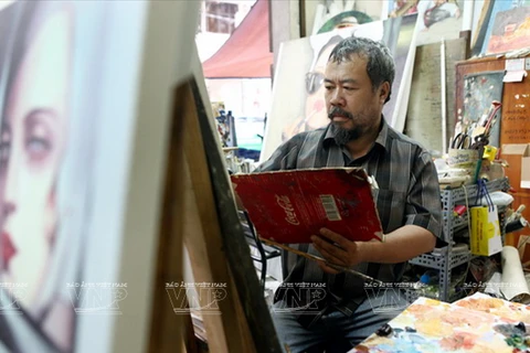 Trần Anh Trụ - "Vua" chép tranh tại Thành phố Hồ Chí Minh