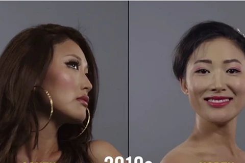 Sự thay đổi về sắc đẹp của phụ nữ Hàn Quốc-Triều Tiên qua 100 năm