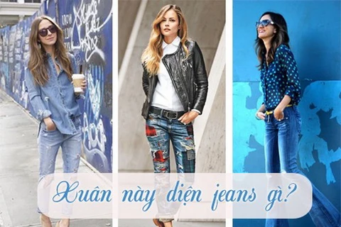 7 loại quần jeans hứa hẹn sẽ gây "bão" trong mùa Xuân Hè 2015