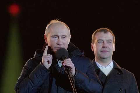 [Photo] Những khoảnh khắc đáng nhớ trong sự nghiệp của ông Putin 