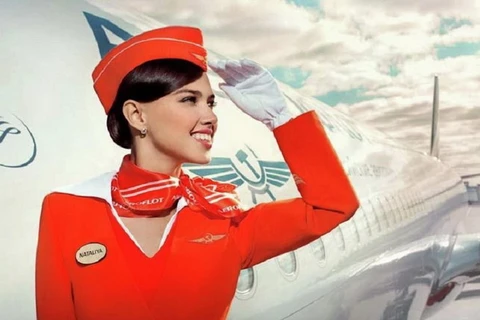 [Photo] Vẻ kiều diễm của các tiếp viên hãng hàng không Nga