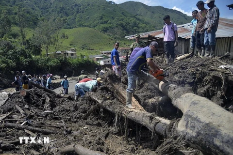 [Photo] Colombia: Lở đất làm ít nhất 80 người thương vong