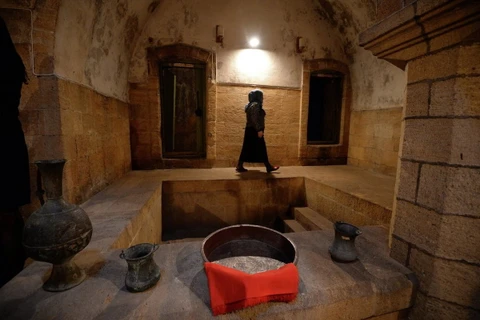 Các phòng tắm được xây dựng từ thế kỷ 13, nay đã trở thành không gian văn hóa cổ được bảo tồn. (Nguồn: sputniknews)