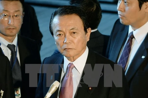 Bộ trưởng Tài chính Nhật Bản Taro Aso. (Ảnh: Kyodo/TTXVN)