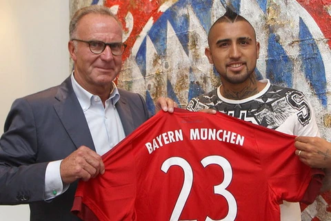 Trong màu áo của Bayern Munich, anh sẽ mặc chiếc áo số 23. (Nguồn: fcbayern)