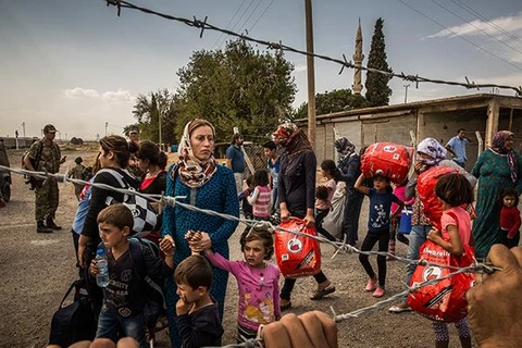 Hơn 4 triệu người đã rời bỏ Syria kể từ cuộc nổi dậy đòi lật đổ chế độ của tổng thống Bashar al-Assad. (Nguồn: nytimes.com)