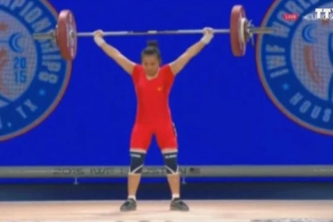 Lực sĩ Vương Thị Huyền đã xuất sắc giành 2 huy chương bạc và 1 huy chương đồng ở hạng cân 48kg nữ tại giải cử tạ vô địch thế giới 2015 diễn ra tại Houston (Mỹ).