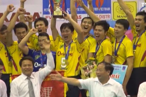 Maseco Thành phố Hồ Chí Minh đã xuất sắc giành chức vô địch nam giải bóng chuyền vô địch quốc gia 2015.