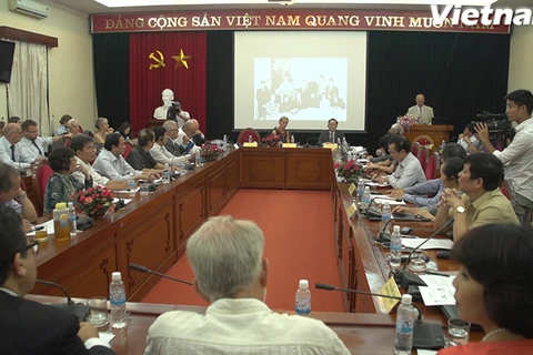 Đại sứ quán Thụy Điển tại Hà Nội đã tổ chức buổi hội thảo Di sản của Cố thủ tướng Olof Palme và mối quan hệ Việt Nam – Thụy Điển. (Ảnh: CTV/Vietnam+)