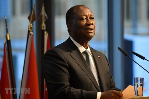 Tổng thống Bờ Biển Ngà Alassane Ouattara (Nguồn:TTXVN)