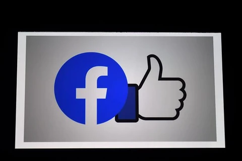 Biểu tượng của Facebook (Ảnh: AFP/TTXVN)