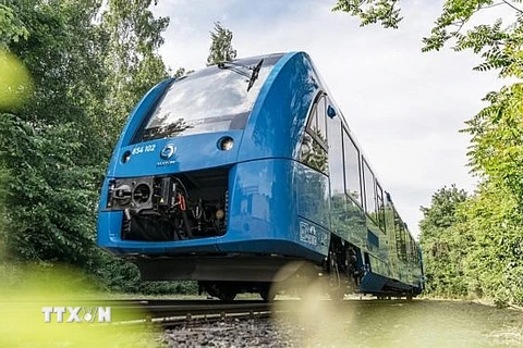 Tàu hỏa chạy bằng khí Hydro xanh(Nguồn:AFP)