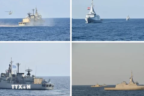 Hải quân Ai Cập và Hy Lạp tập trận chung ở Biển Aegean