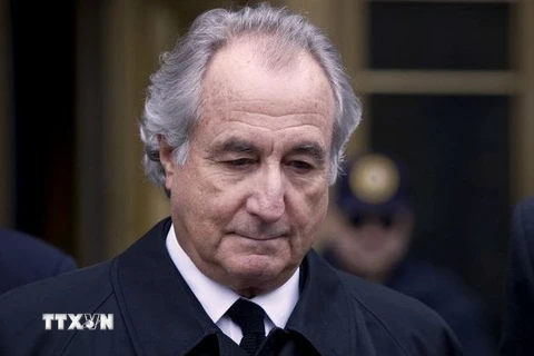 Bernie Madoff trong một lần xuất hiện trước tòa án liên bang ở New York. tháng 3/2009 - Ảnh: Bloomberg/Getty.