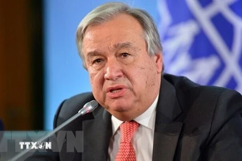 Tổng thư ký Liên hợp quốc, Ông Antonio Guterres (Nguồn:TTXVN)
