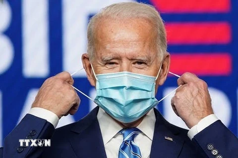 Tổng thống Mỹ đắc cử Joe Biden âm tính với virus SARS-CoV-2 (Nguồn:TTXVN)