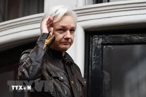 Người sáng lập trang mạng WikiLeaks Julian Assange. (Ảnh: AFP/TTXVN) 
