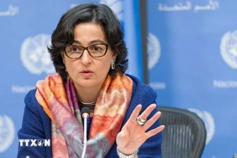 Ngoại trưởng Tây Ban Nha Arancha Gonzalez Laya (Nguồn: urdupoint.com)