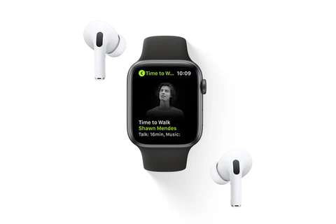 Tính năng Time to walk của Apple dành cho người đăng ký dịch vụ Fitness+ (Nguồn:Apple.com)