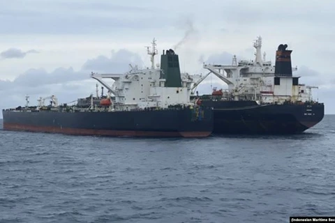 Tàu chở dầu của Iran (Nguồn: rferl.org)