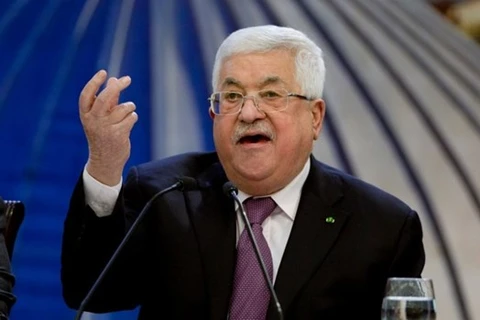 Tổng thống Palestine Mahmoud Abbas. (Nguồn: AP) 
