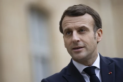 Tổng thống Pháp Emmanuel Macron. (Nguồn: EPA-EFE) 