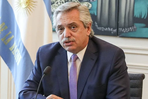 Tổng thống Argentina Alberto Fernández (Nguồn:Telam)