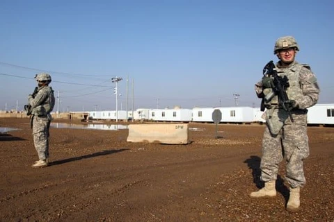 Căn cứ quân sự Mỹ ở Iraq (Nguồn:AFP)