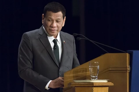 Tổng thống Philippines Rodrigo Duterte.(Nguồn:Getty Images) 