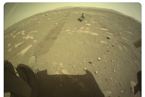 Hình ảnh được đăng tải trên Twitter của Phòng Thí nghiệm Sức đẩy Phản lực (JPL) của NASA.(Nguồn: Engadet)