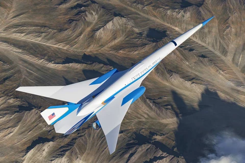 Exosonic đã ký kết hợp đồng với Cơ quan Không vận Tổng thống trực thuộc Không quân Mỹ (PE) sau khi gây ấn tượng với Ban giám đốc về ý tưởng một máy bay phản lực siêu thanh tầm thấp với vận tốc Mach1.8. (Nguồn:CNN) 