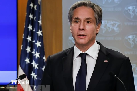 Ngoại trưởng Mỹ Antony Blinken. (Ảnh: AFP/TTXVN)