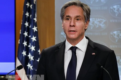 Ngoại trưởng Mỹ Antony Blinken. (Ảnh: AFP/TTXVN) 