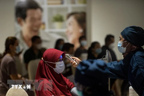 Với hơn 1,6 triệu ca mắc và hơn 46.000 ca tử vong, Indonesia là một trong những quốc gia chịu ảnh hưởng nặng nề nhất bởi dịch COVID-19 ở khu vực châu Á. (Nguồn: TTXVN)
