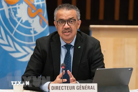 Tổng Giám đốc WHO Tedros Adhanom Ghebreyesus. (Ảnh: AFP/TTXVN) 