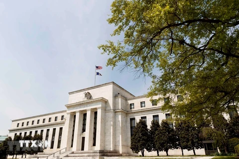 Trụ sở Cục Dự trữ Liên bang Mỹ (Fed) ở Washington, DC. (Ảnh: THX/TTXVN) 