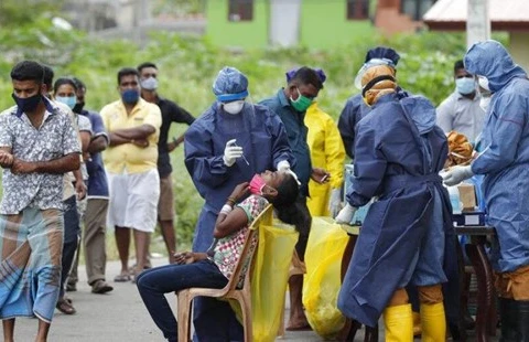 Sri Lanka áp đặt hạn chế trên trong bối cảnh dịch COVID-19 đang lây lan nhanh tại đây. (Nguồn: newindianexpress.com) 