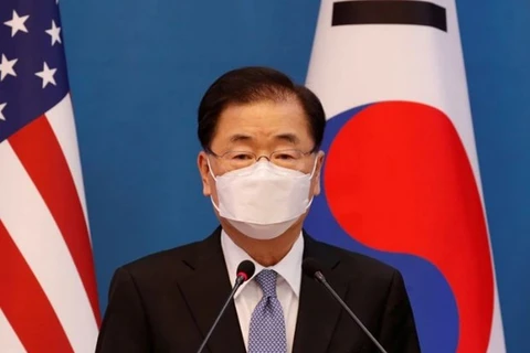 Ngoại trưởng Hàn Quốc Chung Eui-yong. (Nguồn: reuters.com) 